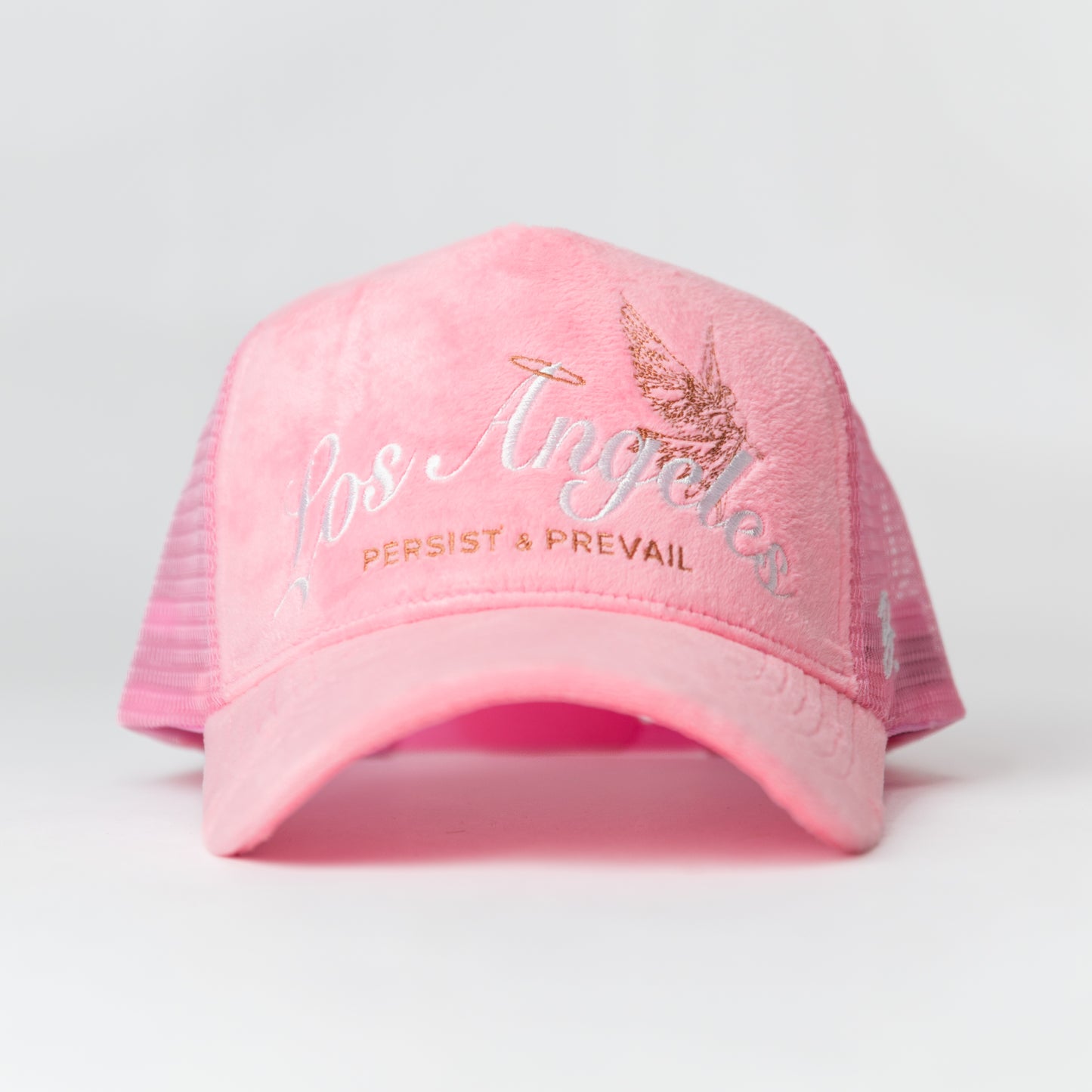 Premium "Los Angeles" Trucker Hat - Barbie Pink