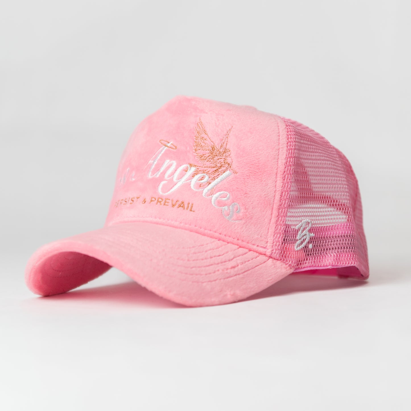 Premium "Los Angeles" Trucker Hat - Barbie Pink