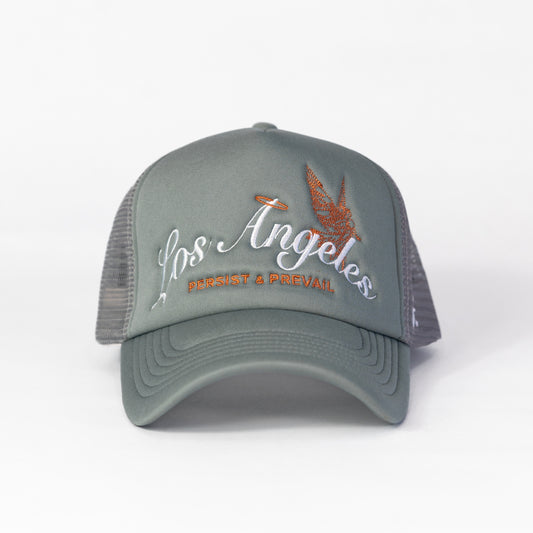 Classic "Los Angeles" Trucker - Light Grey