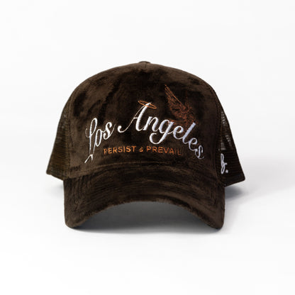 Premium "Los Angeles" Trucker - Brown