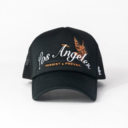 Classic "Los Angeles" Trucker - Black