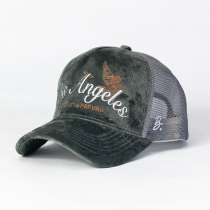 Premium "Los Angeles" Trucker - Light Grey