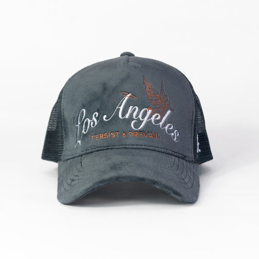 Premium "Los Angeles" Trucker - Grey